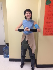 Sophomore Rosalie Swana: "I'm Korra from Legend of Korra because I secretly think I'm the avatar." 