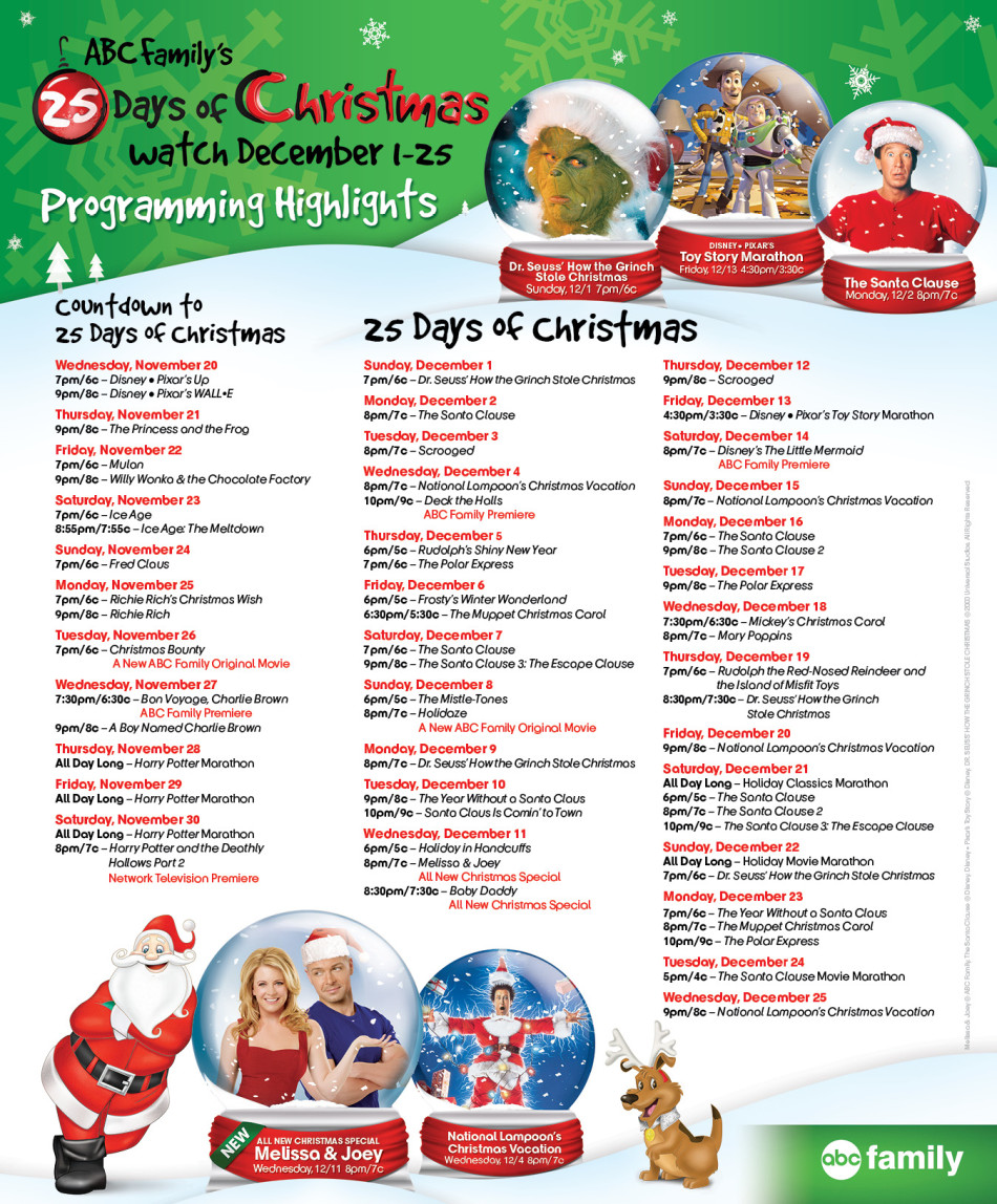 ABC Family 25 Days of Christmas