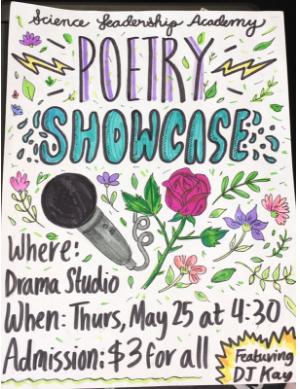 Poster made by 9th grader Maren Lamb