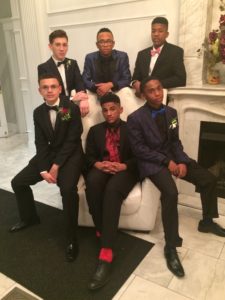 Members of the Class of 2018 at their Junior Prom.